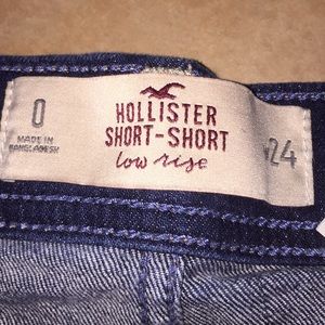 Hollister Shorts - Hollister short-shorts low rise Hollister Shorts - Hollister short-shorts low rise